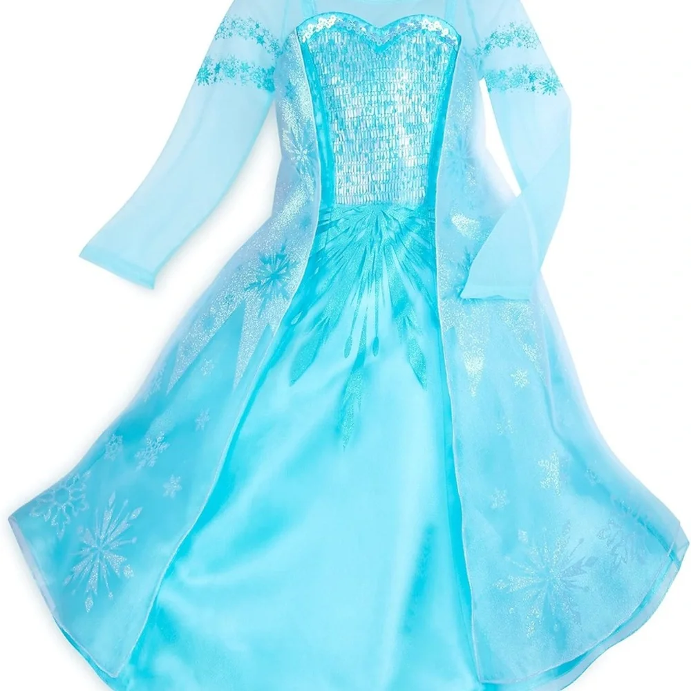 Disney Blue Elsa Halloween Costume